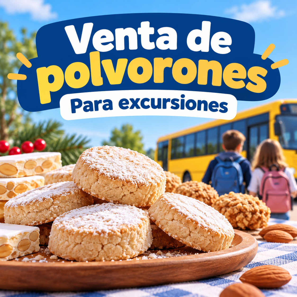 Venta de Polvorones para Excursiones